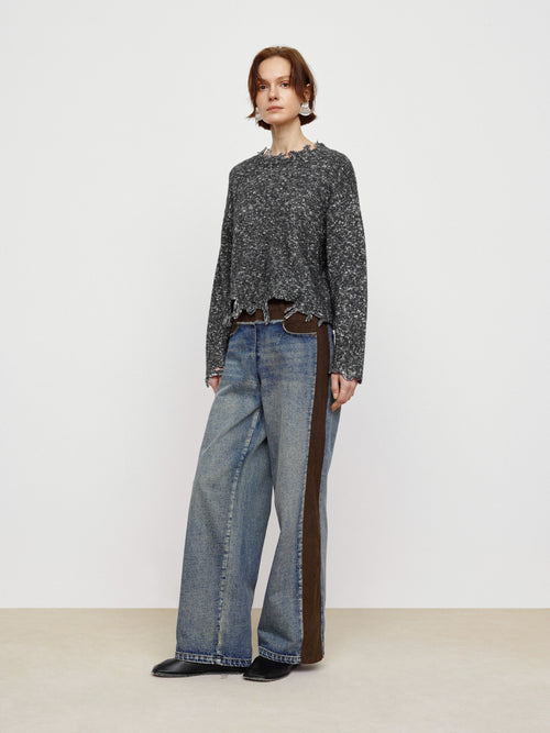 Sesame Cocoa Sweater