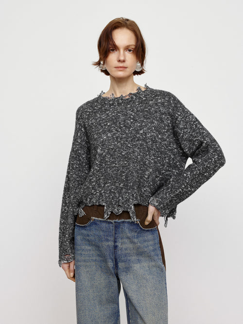 Sesame Cocoa Sweater