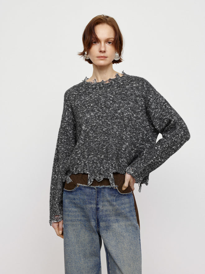 Sesame Cocoa Sweater
