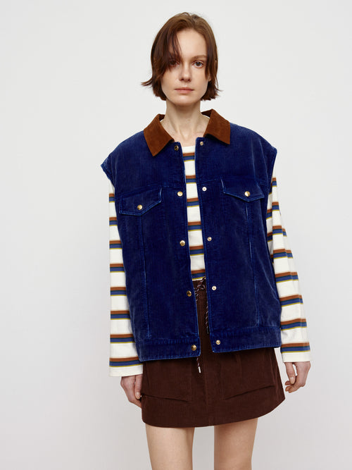 Barn Style Retro Vest