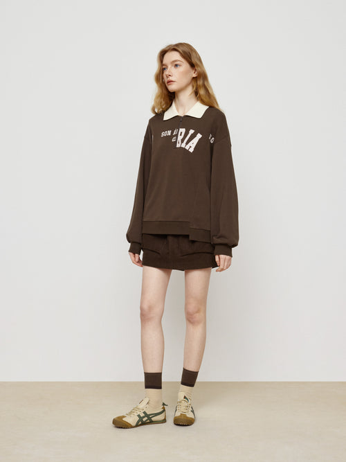 Deconstruction Splicing Hoodie