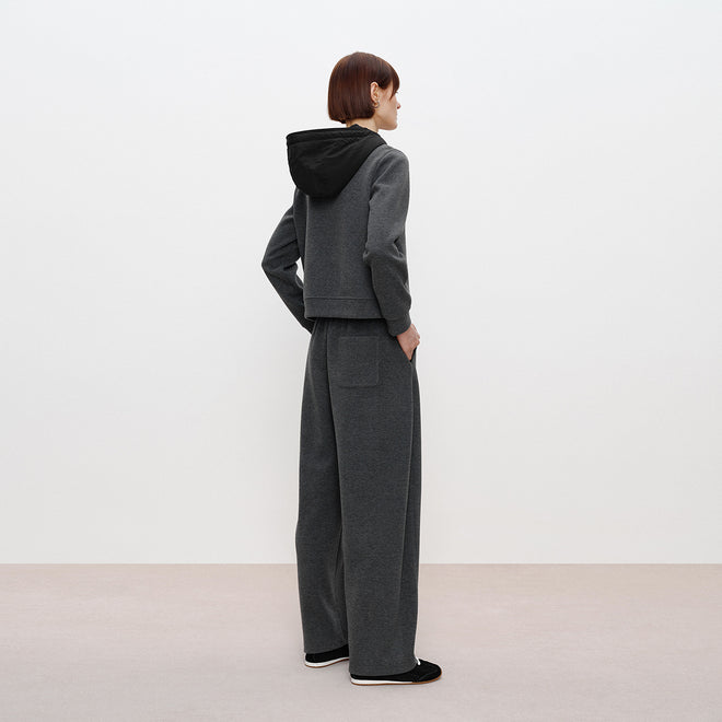 Coconut Grey Black Coffee Hooded Jacket
