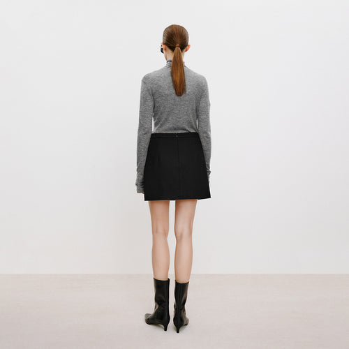 Fuzzy Mist Turtleneck Sweater