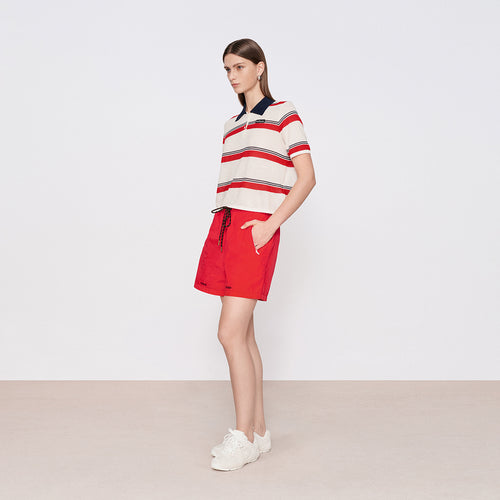 Sun-Dried Tomato Red Shorts