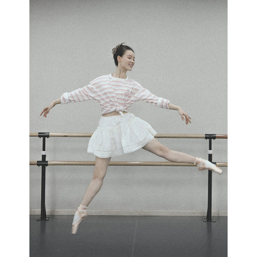 Ballet Stripe Pullover