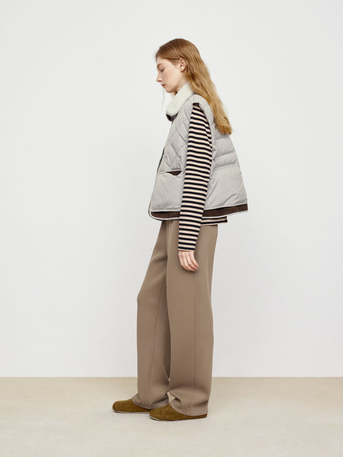 Oat Latte Down Tank Top