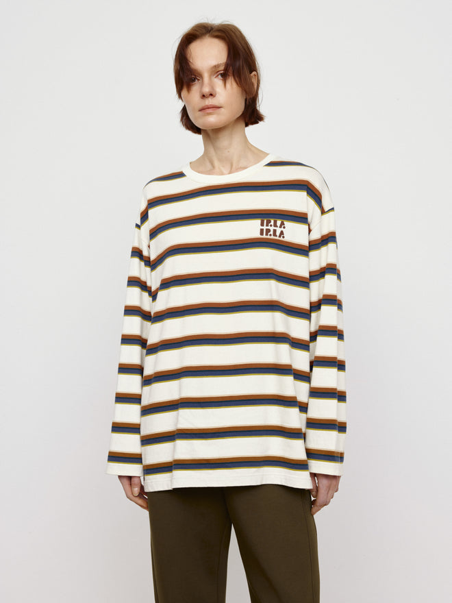 Caramel Cookies Striped Tee
