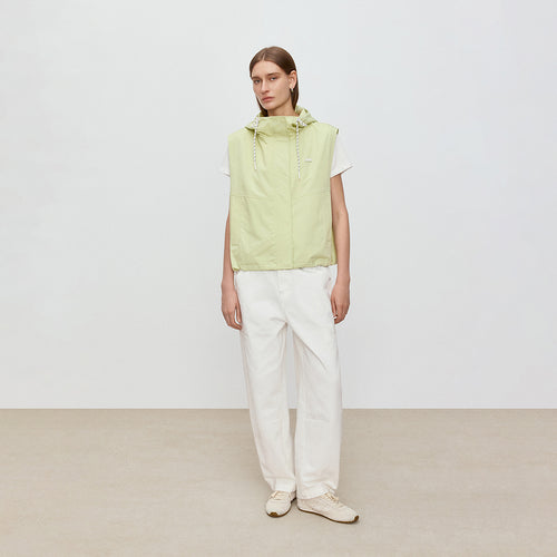 Jasmine Green Hooded Vest