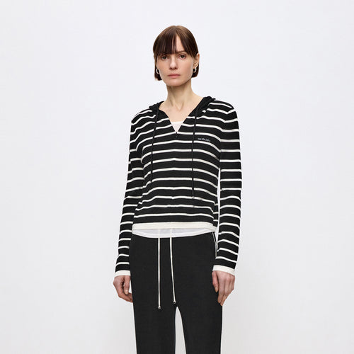 Misty Moonlight Stripe Pullover