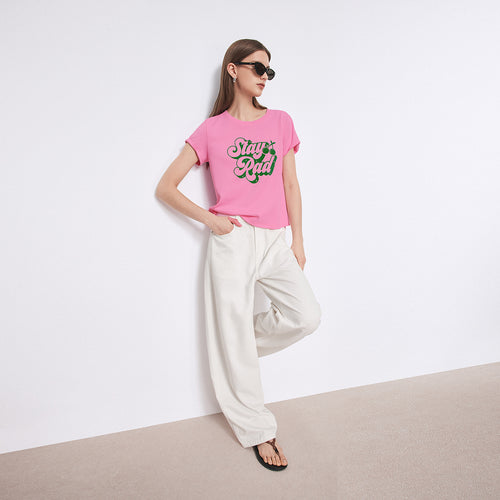 Barbie Peach Pink T-Shirt