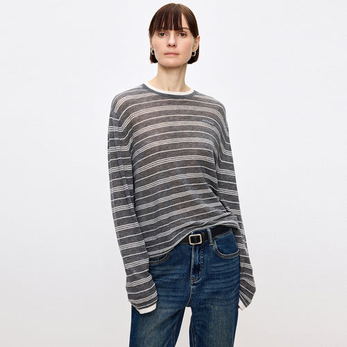 Oreo Layered Knit Sweater