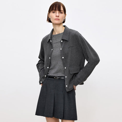 Grey Shirt-Jacket