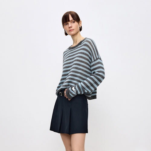 Sea Salt Stripe Sweater
