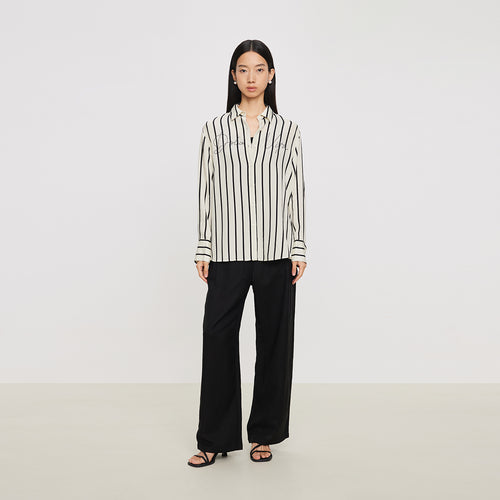 Washed Hemp Styling Pants