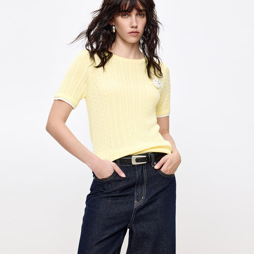 Buttery Cable-Knit Sweater