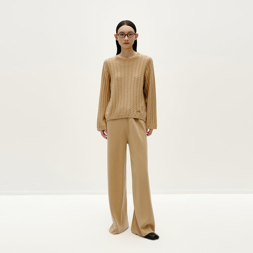 Caramel Cashmere Pants