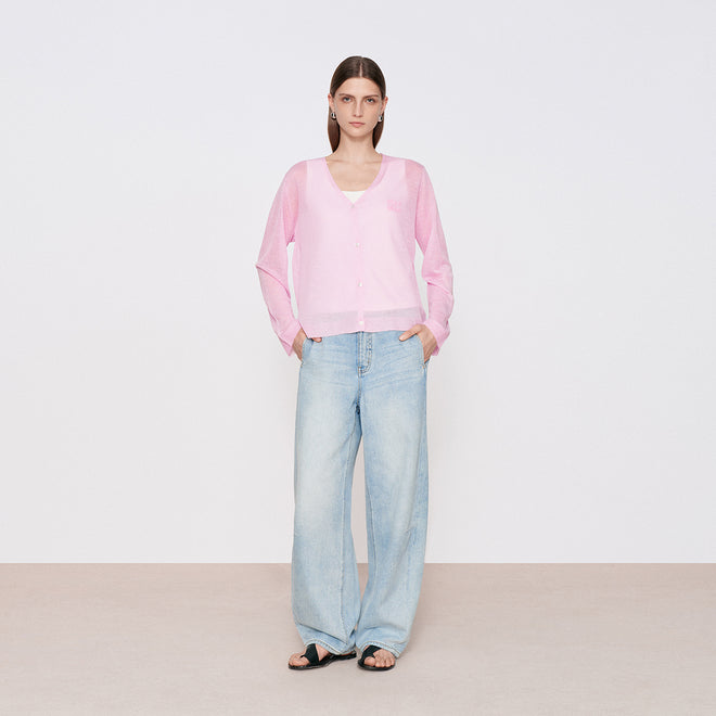Pink Mist Cardigan