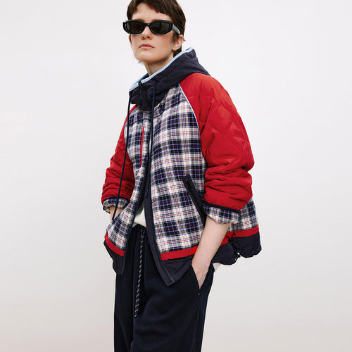 Raspberry Waffle Jacket