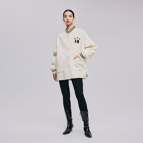 White Baseball Jacket