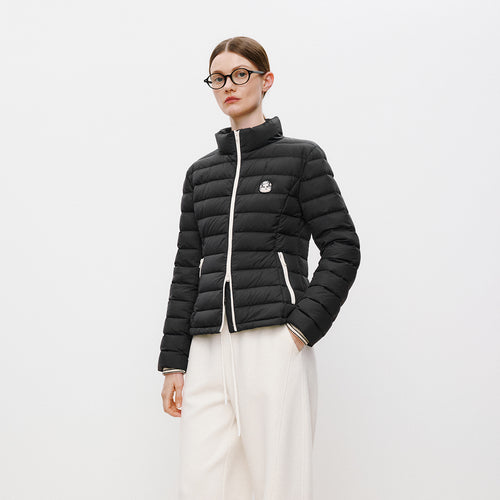 Cat Fitted Down Jacket