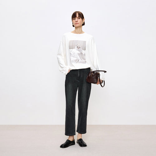 High-Stretch Cropped Skinny Jeans