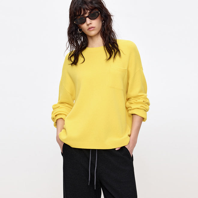 Warm Custard Sweater