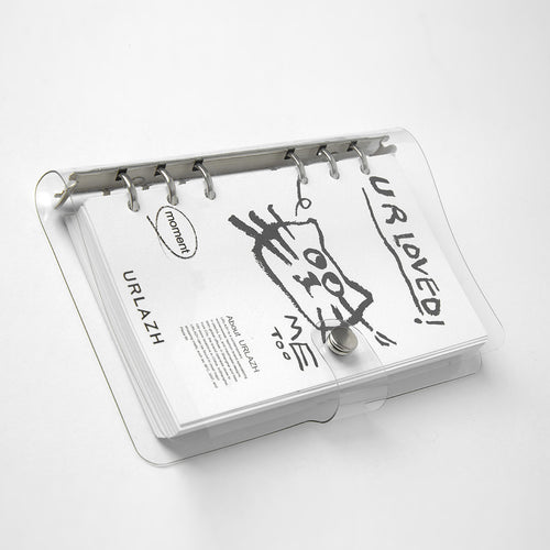 Ins Transparent Style Notebook