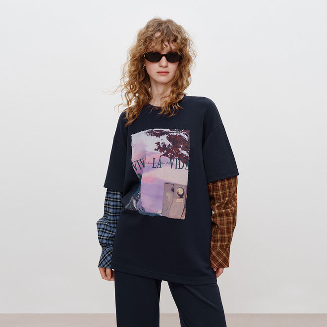Sunset Memory Top Shirt