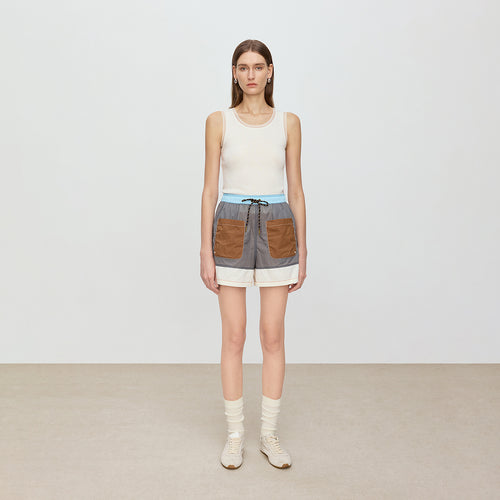 Elegant And Lightweight Vest - Natural White