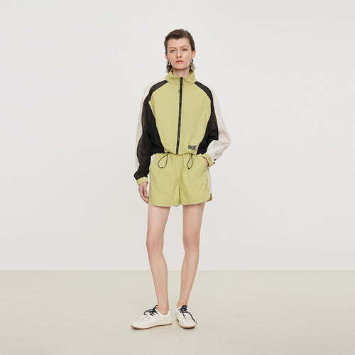 Grimm colorblocked shorts