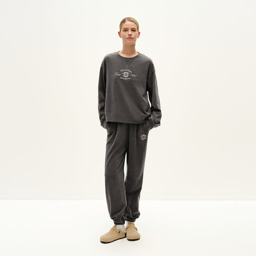 Black Cocoa Terry Sweatpants