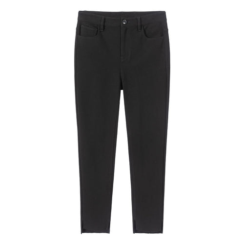 Cotton stretch trousers