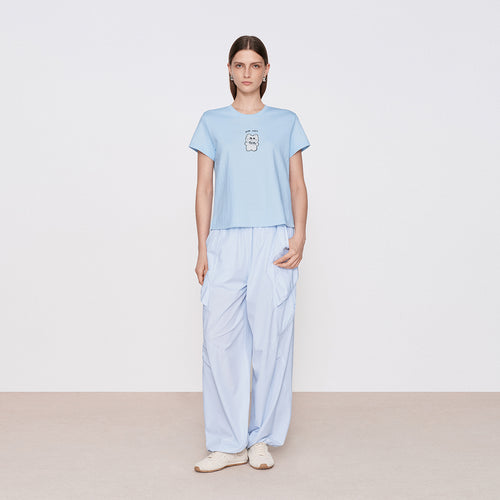 Iced Blue Outdoor Cargo Pants