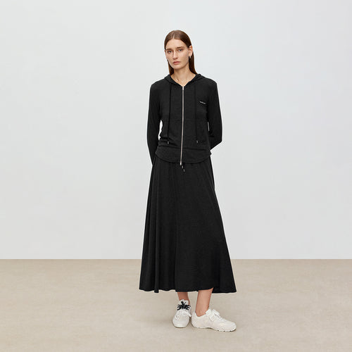 Silhouette Poem Maxi Skirt