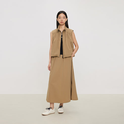 Latte Half Skirt