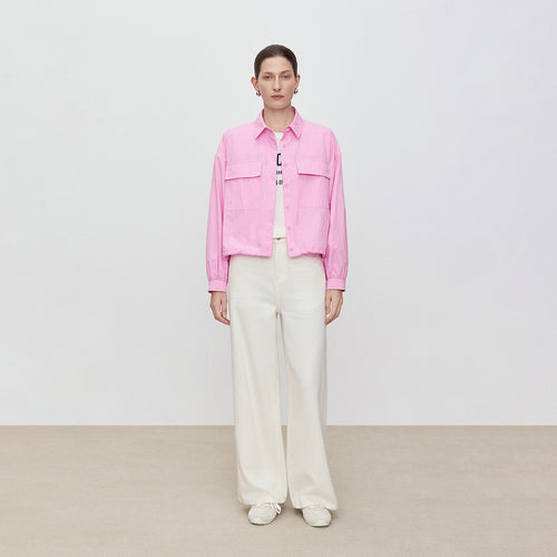 Lychee Berry Washed Shirt