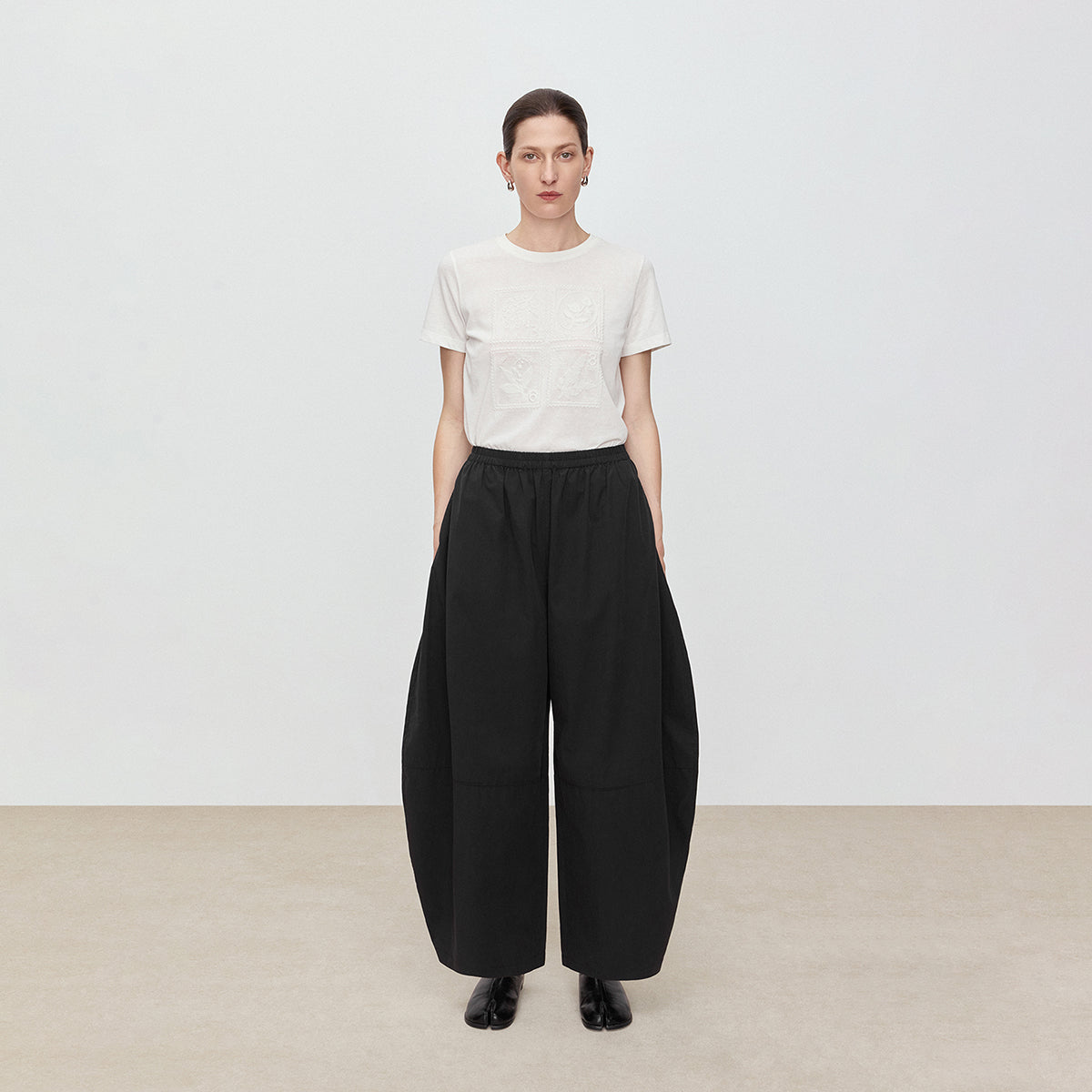 Black Relaxed Balloon Pants – Urlazh New York