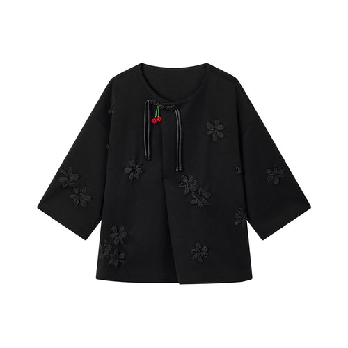 Floral Shadow Top