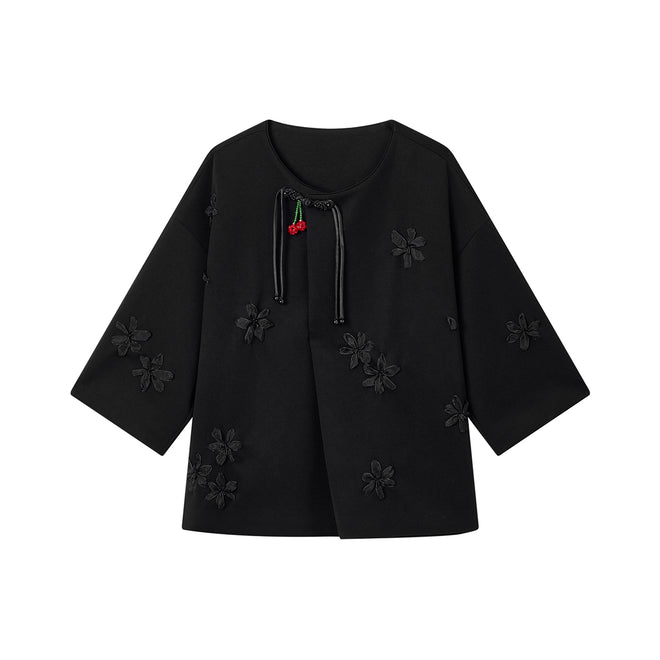 Floral Shadow Top