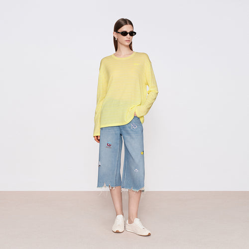 Unshine Stripe Cover-Up