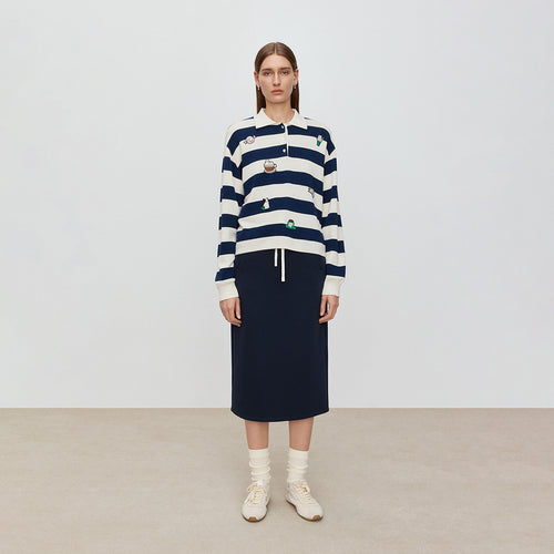 Casual Straight Skirt