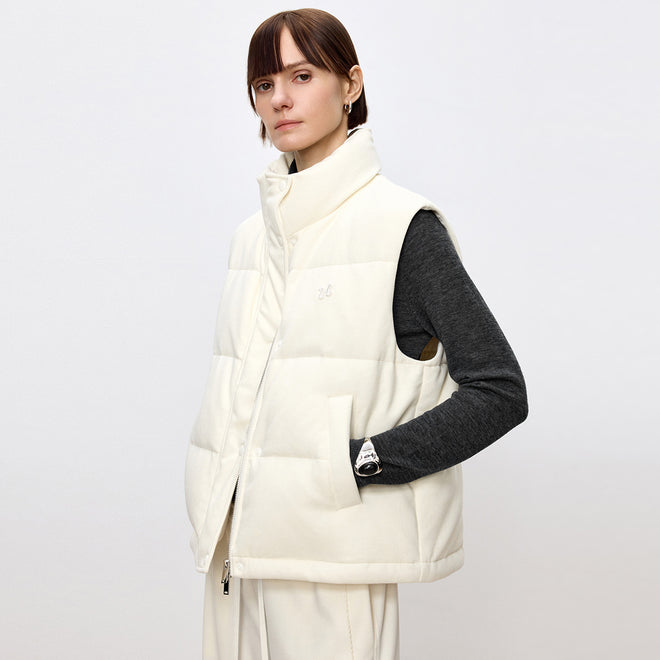 Coconut Frost Down Vest