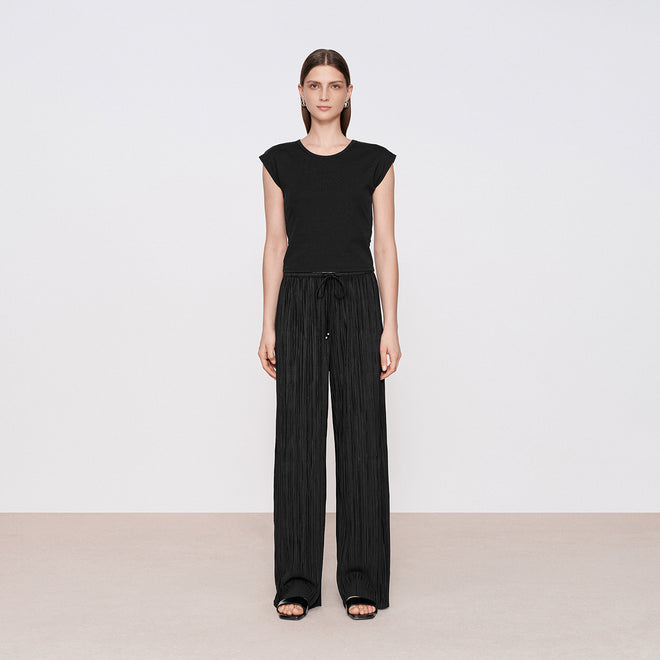 Pleated Air Pants