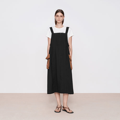 Minimalist Suspenders Skirt