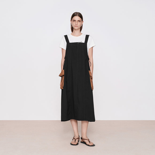Minimalist Suspenders Skirt
