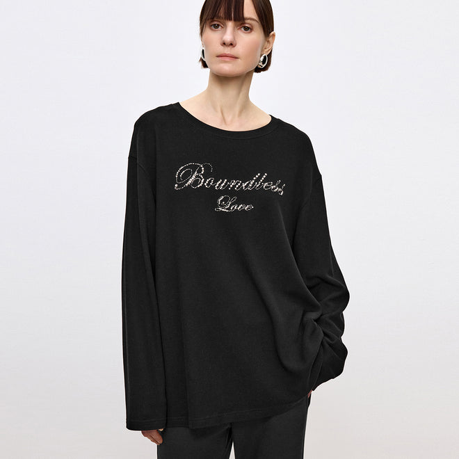 Midnight Melody Rhinestone Tee