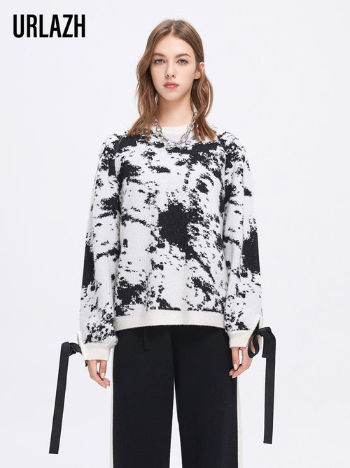 Sequined Cow Sweater