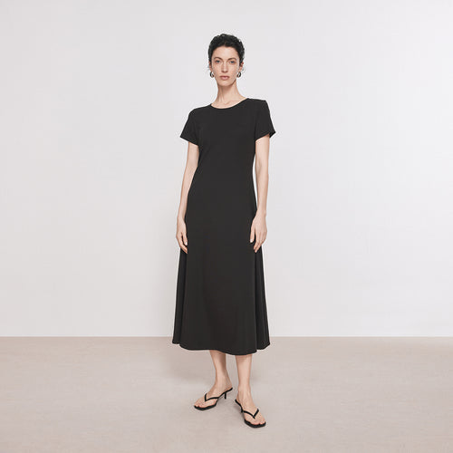 Versatile Slim-Fit Maxi Dress