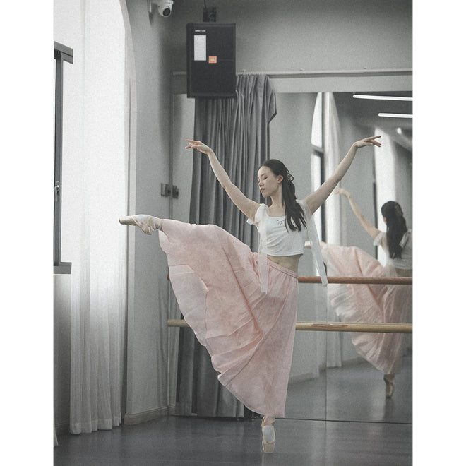 Ballet Pink A-Line Skirt