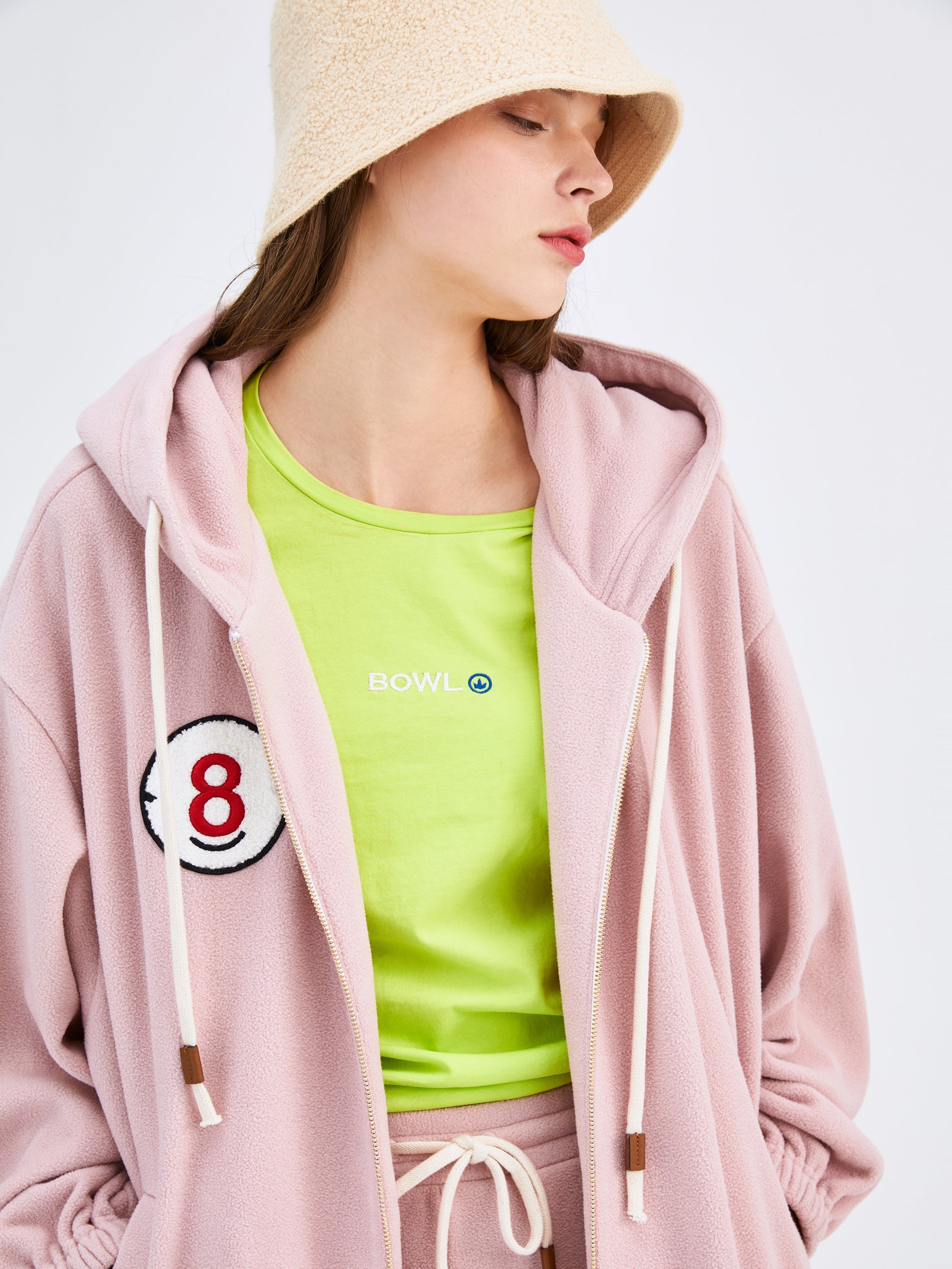 Millennial Pink Fleece Sweatshirt Urlazh Urlazh New York